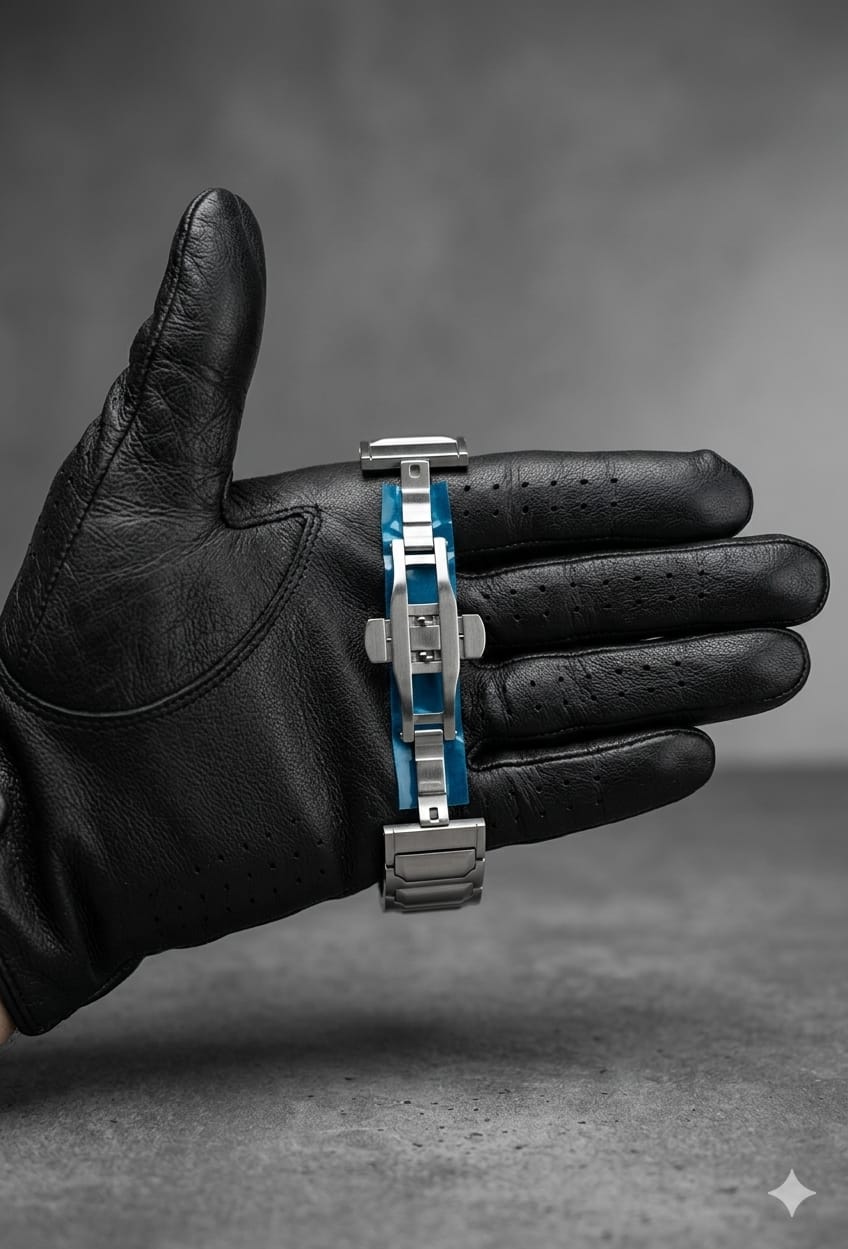 Hublot Classic Fusion Quartz Black Dial Silver Subdial